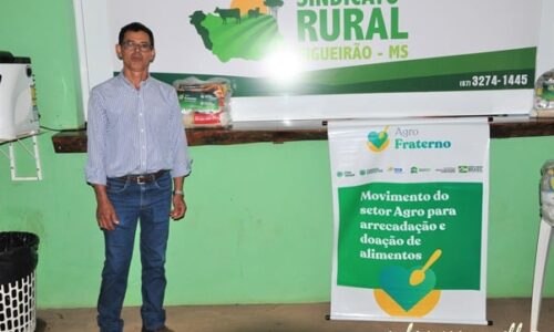 SINDICATO RURAL DE FIGUEIRÃO ENTREGA CESTAS BÁSICAS DO PROGRAMA “AGRO FRATERNO”