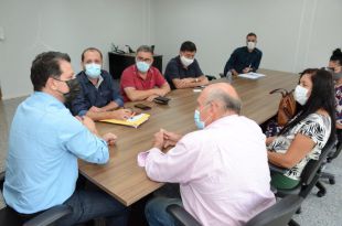 Prefeito de Figueirão participa de reunião com o Deputado Estadual Renato Câmara