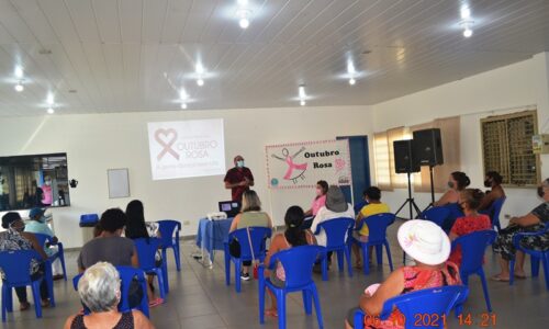 Reunião do Outubro Rosa no CRAS