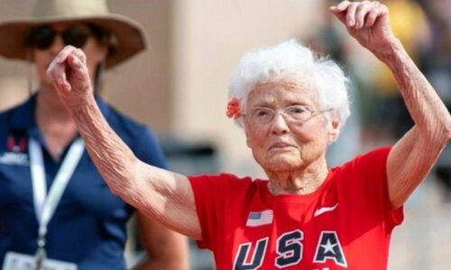 ATLETA DE 105 ANOS VIRA RECORDISTA MUNDIAL DOS 100 M RASOS