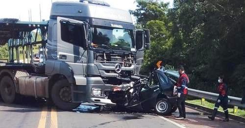 Acidente mata família inteira que vinha do Rio de Janeiro para MT passar o fim de ano