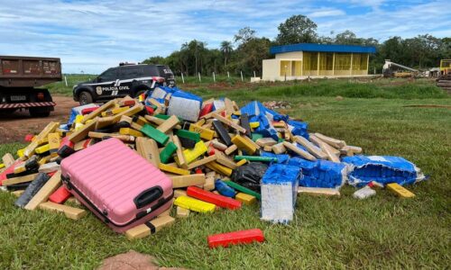 Polícia Civil incinera mais de duas toneladas de entorpecentes em Sidrolândia