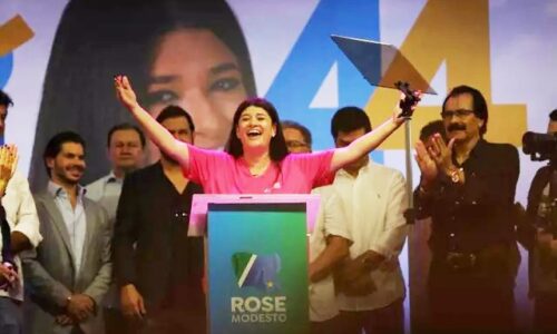 “Um sonho, um desafio e uma missão”, diz Rose ao oficializar pré-candidatura