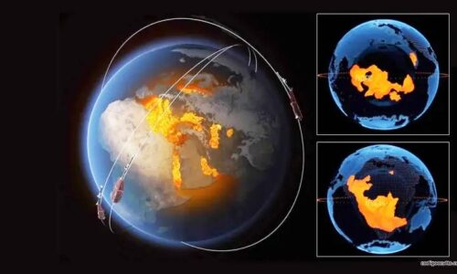 Dois enormes objetos dentro da Terra estão mudando de forma, indica pesquisa