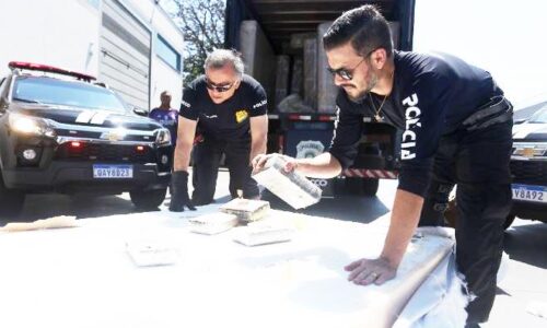 Polícia apreende grande quantidade de cocaína em colchões falsos na Capital