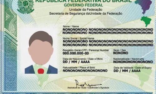 Nova carteira de identidade não terá campo ‘sexo’ nem distinção entre ‘nome’ e ‘nome social’, diz governo