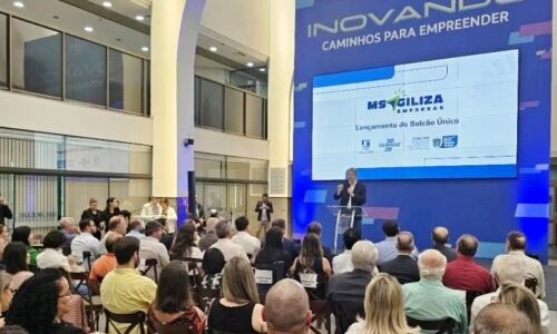 PRESIDENTE DA ASSEIA PARTICIPA DE LANÇAMENTO DO PROGRAMA BALCÃO ÚNICO/MS AGILIZA