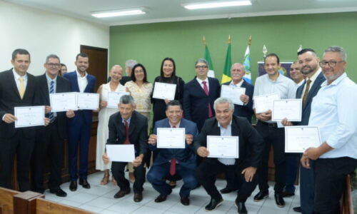 Prefeito e vereadores de Figueirão são diplomados para o mandato 2025-2028