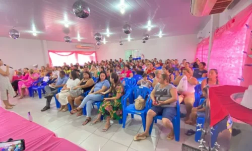 COMEMORAÇÃO DIA DA MULHER NO CRAS DE FIGUEIRÃO