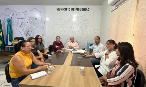 Prefeito de Figueirão se reúne com Coordenadora do Aprende Brasil