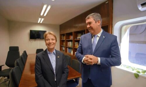 Eduardo Riedel oficializa filiação ao PP e assume cargo nacional no partido